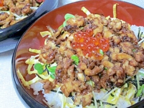 フライパン簡単レシピ☆　「焼あなご丼」